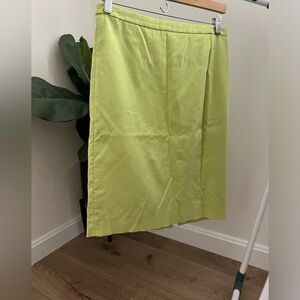 Lime 🍋‍🟩 J crew pencil skirt